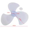 Design Aerodinamico Pale del Ventilatore da 16 pollici Sostituzione Pale del Ventilatore