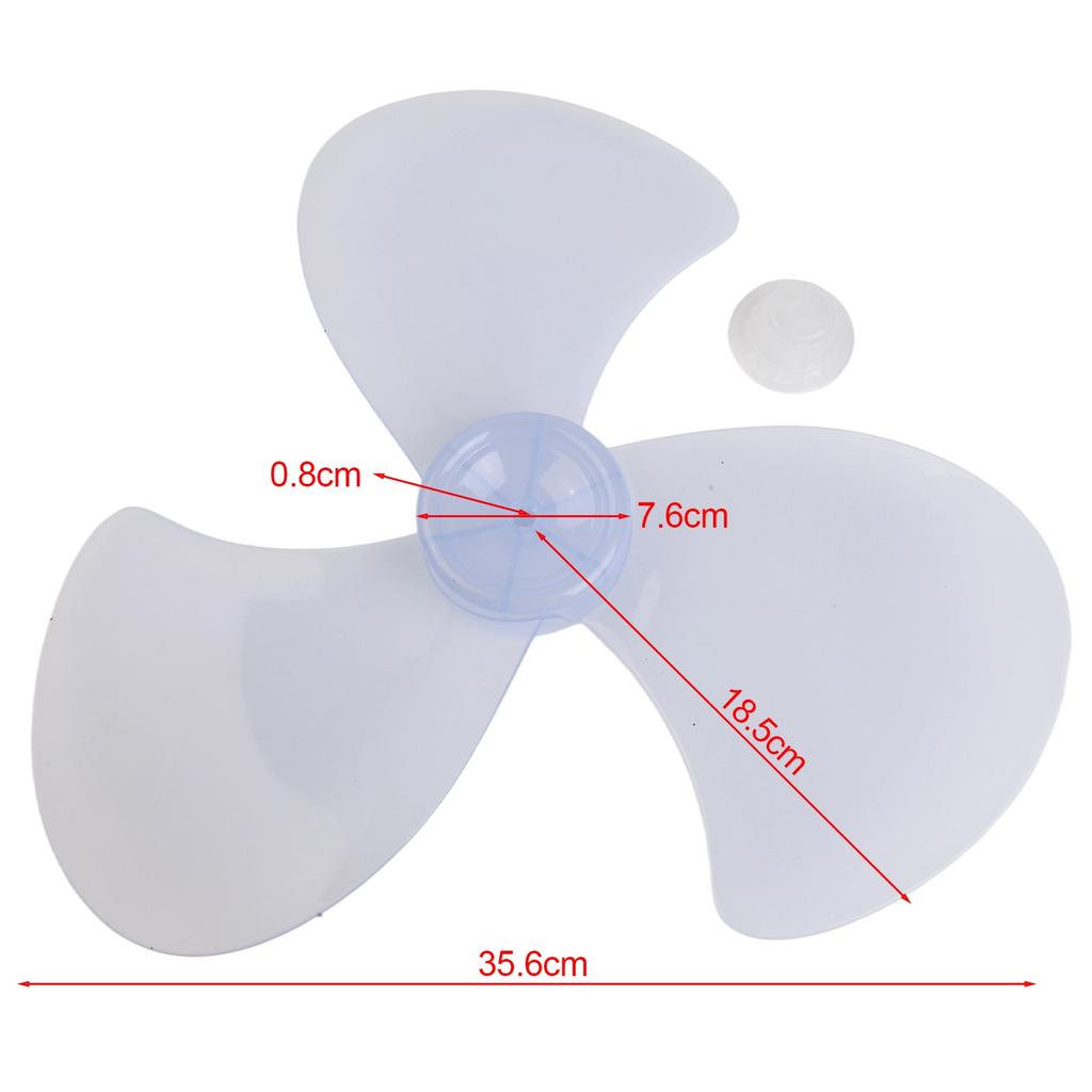 Design Aerodinamico Pale del Ventilatore da 16 pollici Sostituzione Pale del Ventilatore