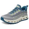 Skechers Outdoor Soft Comfortable Low-Top Casual Shoes Women sneaker Gray Blue 180056-GYBL