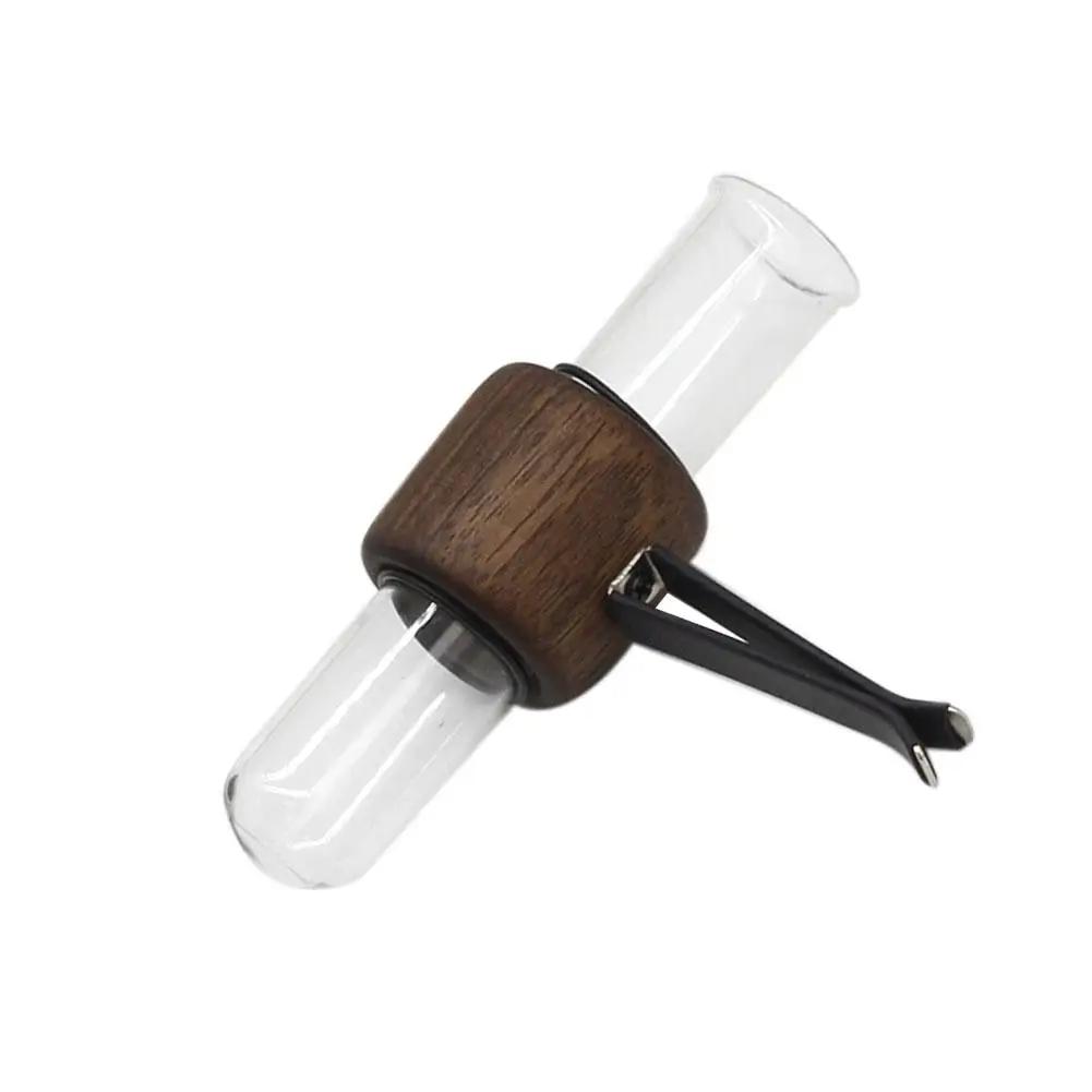 Creative Mini Car Flower Vase Clip Adjustable Car Vent Walnut Vent Glass And Dashboard Vase Decor Flower Car S3U9