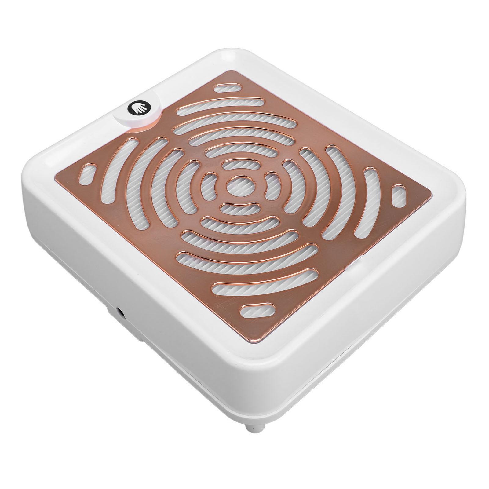 

Пылесос для ногтей 40 Вт Сильное всасывание Фильтр из тонкого волокна Портативный Автоматическая индукция Пылесос для ногтей EU Plug