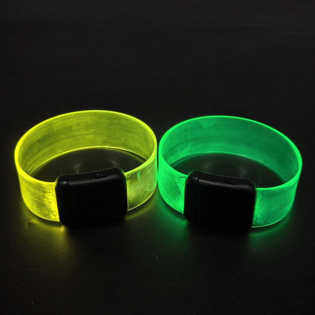 Laser-Engraved Luminous TPU Bracelet for Concert Cheers