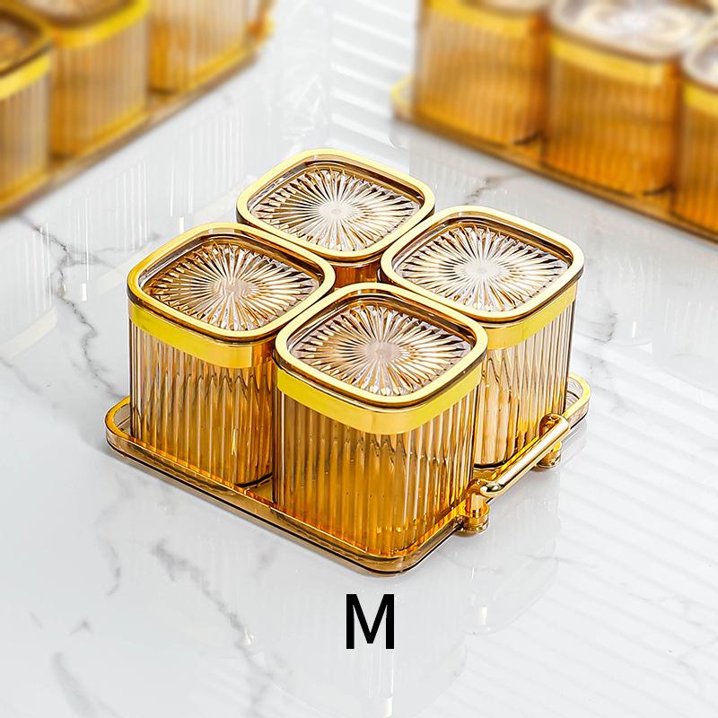 Sealed Tank, Grain Storage Box, Transparent Plastic Small Jar, Food Jar, Kitchen Food Grade Grain Storage Box