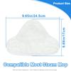 Fiber Mop Pads Rags Vacuum Cleaners Accessories Sweeping Robot Spare Part Mop Cloths Fiber Material for H20 Models
