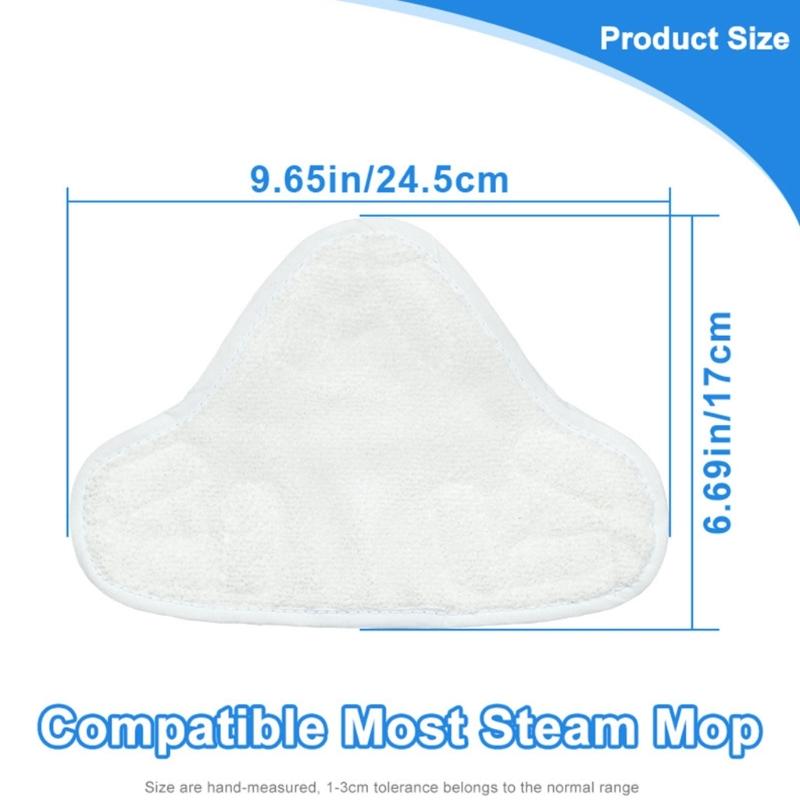 Fiber Mop Pads Rags Vacuum Cleaners Accessories Sweeping Robot Spare Part Mop Cloths Fiber Material for H20 Models