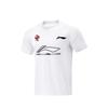 Li Ning T Shirts Unisex White Crew Neck AHSVE61-2