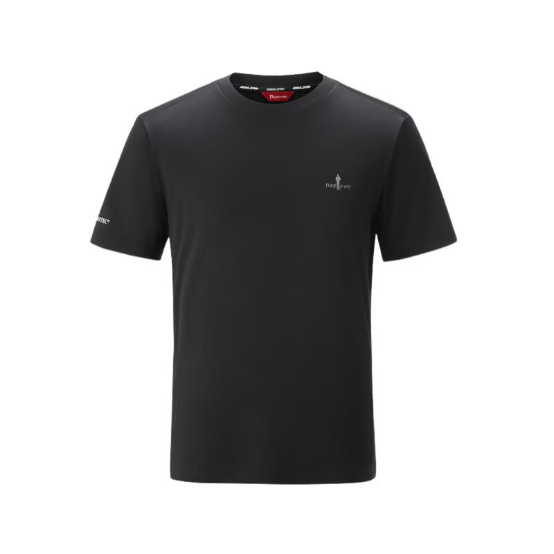 Biyinlefen Men s Lightweight Sun Protection Long Sleeve T-Shirt XL чёрный