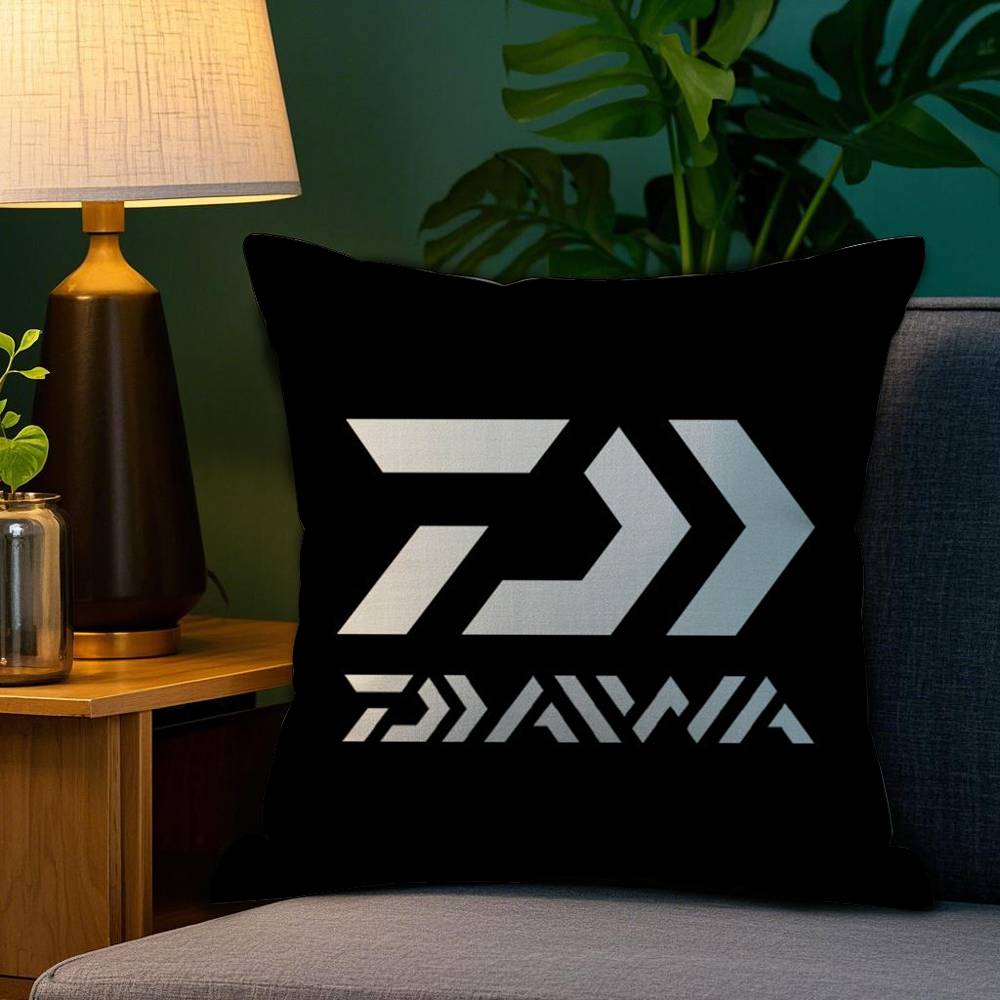 Brand DDAIWA PPIER 39 Pillow Case Plush Fabric Soft Double Sided Print Sofa Cushion Cover Throw Pillow Covers