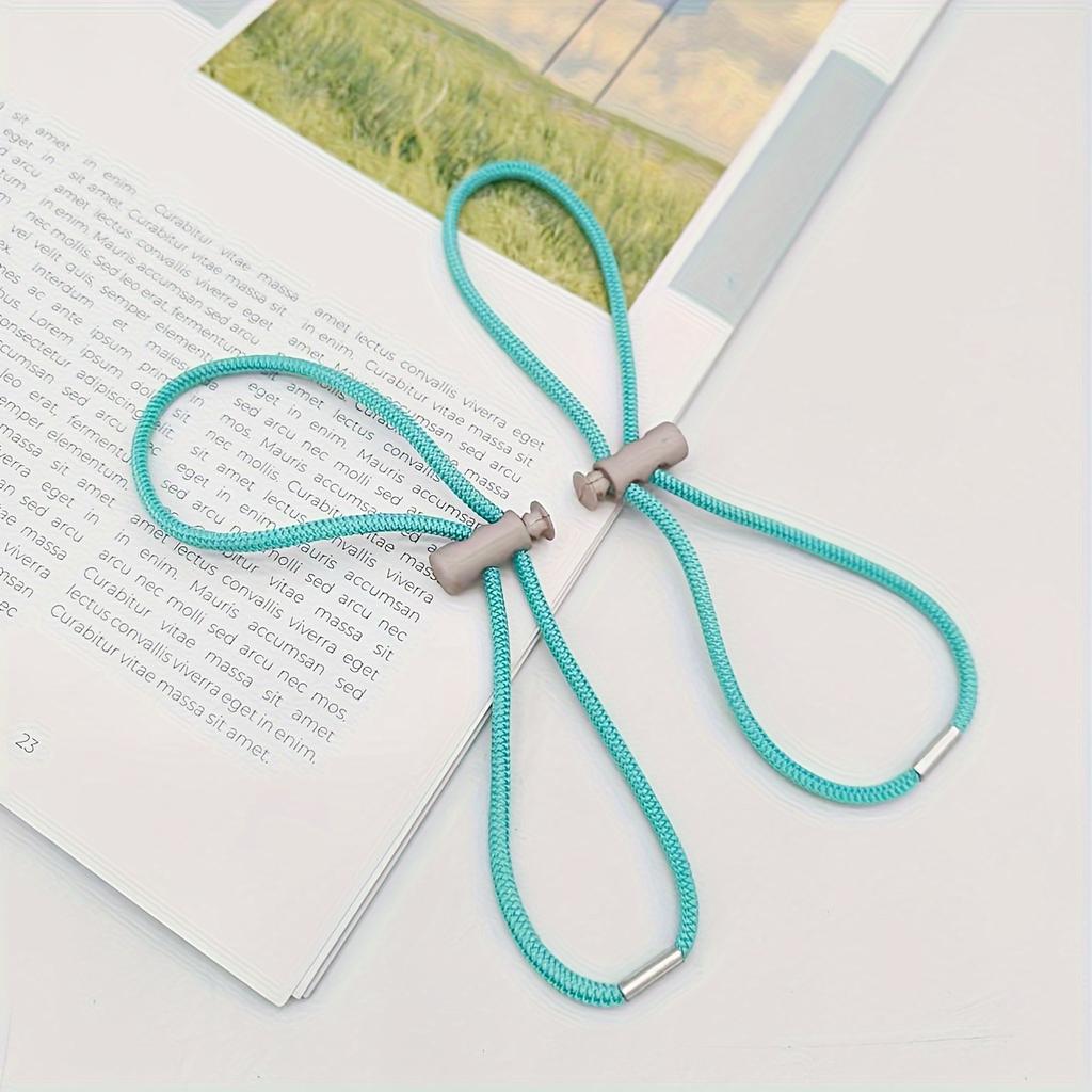 2 ks Měkké Nastavitelné Elastické Sportovní Pásky Jednoduchý Styl Gumička do Vlasů Elastický Držák na Ohon Gumičky do Vlasů Vlasové Doplňky