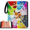 Card Album with Zipper, 9-Pocket 50 Pages Holds 900 Cards, Wear-Resistant and Waterproof, Ideal for Collectors