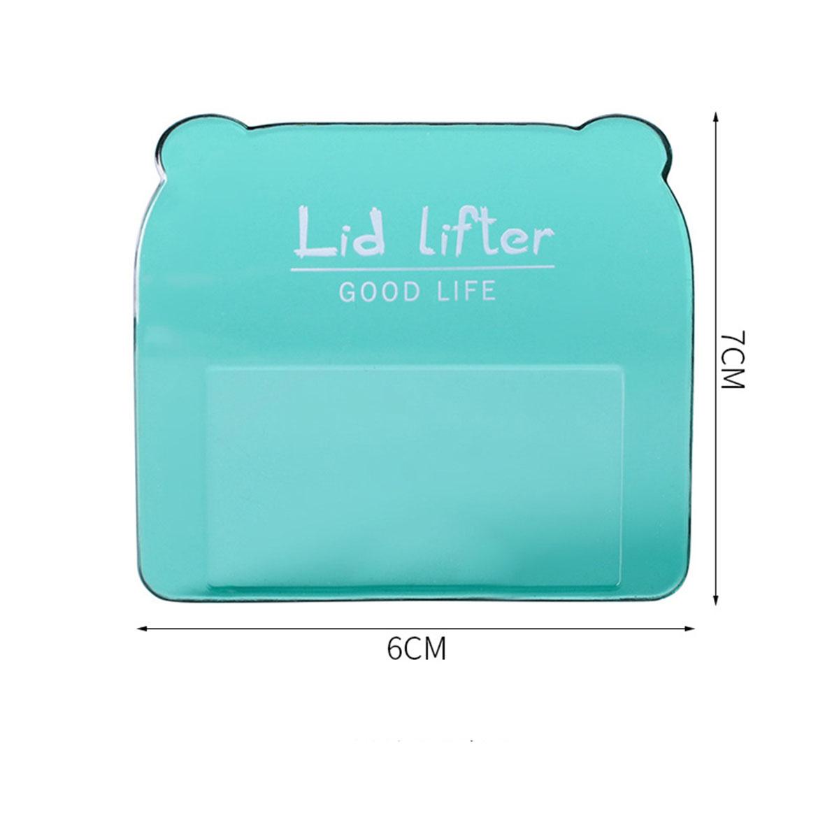 

1 шт. Подъемное устройство для крышки унитаза, легкое и небольшое, материал PS, для подъема крышки унитаза, принадлежности для ванной комнаты зелёный