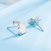 Yousheng 1 Pair Ear Studs Asymmetric Funny Mini New Trend Gift Personality Cute Rabbit Carrot Women Earrings Fashion Jewelry
