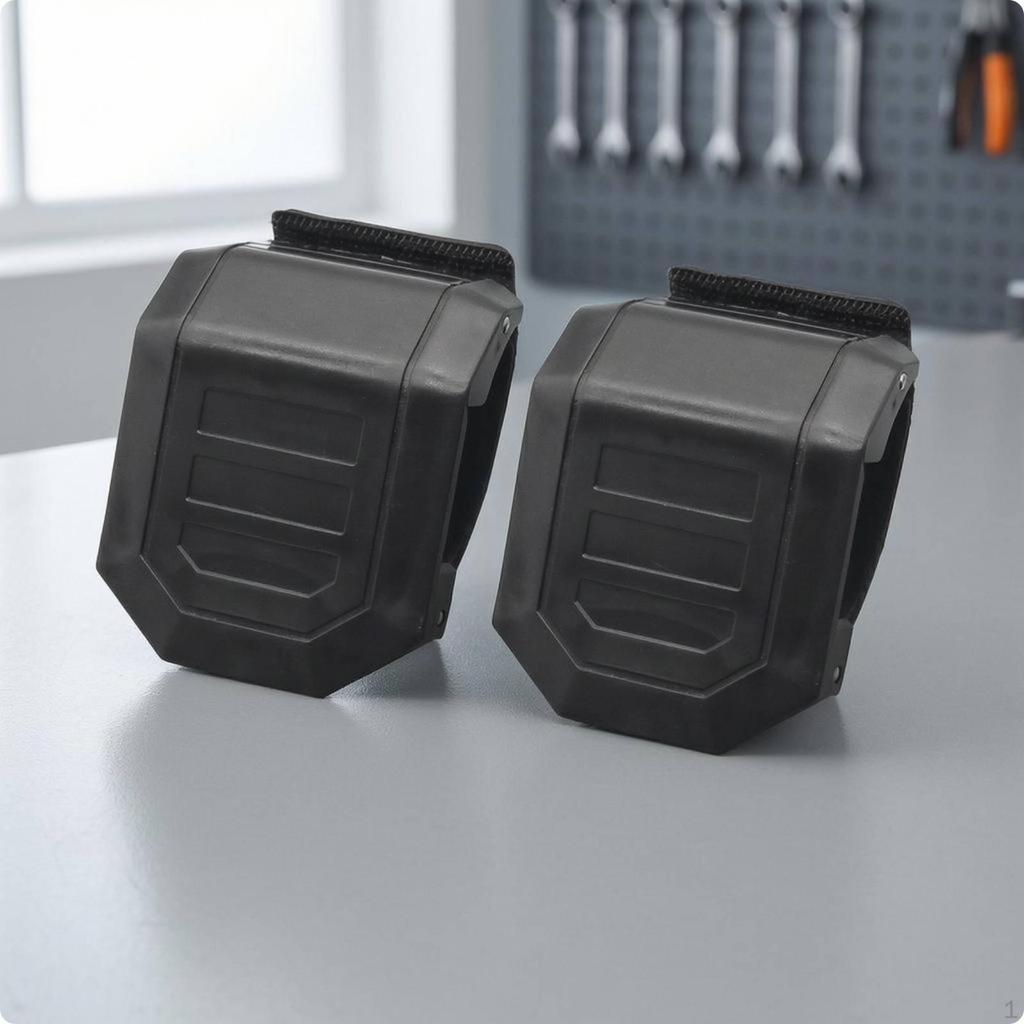 2 Pieces UTV Windshield Clamp PVC Adjustable HookandLoop Strap Vehicle Accessory