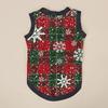 Dog Knitted Sports Vest for, Knit Pet Apparel for Outdoor Activities and Daily Wear