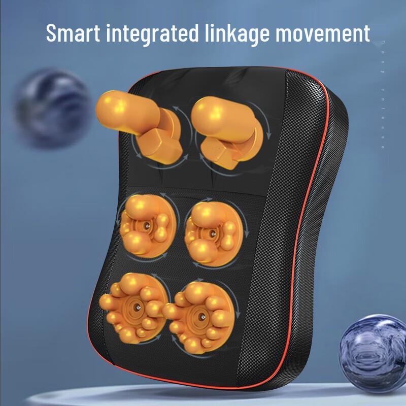 AUX Ergonomic Multi-Region Kneading Massage Pillow