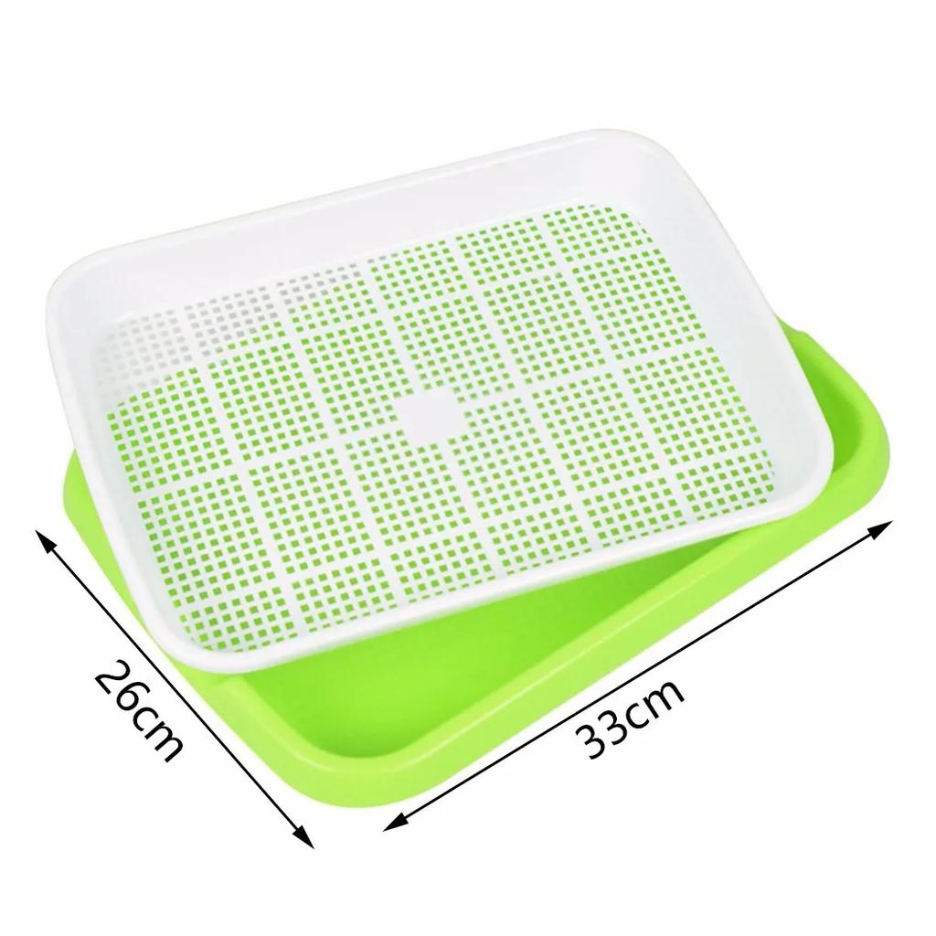 Microgreens Sprouter Tray Hydroponic / Sprouting Tray For Sprout Hagebruk Hydroponic Systems Tray Garden Nursery Potted