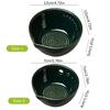 Handmade Garlic Grater Herb Stripper Bowl, 2-In-1 Herb Stripper And Garlic Grater Bowl, Different Sizes Of Round Holes