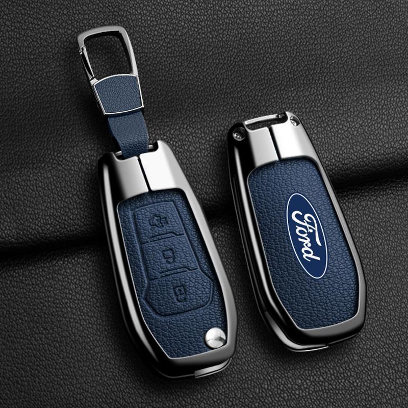 AKH1 Case Car Key Cover For Ford Fusion Fiesta Escort Mondeo Everest Ranger 2019 S Max Kuga 2 Focus MK3 Ecosport Holde Accessories