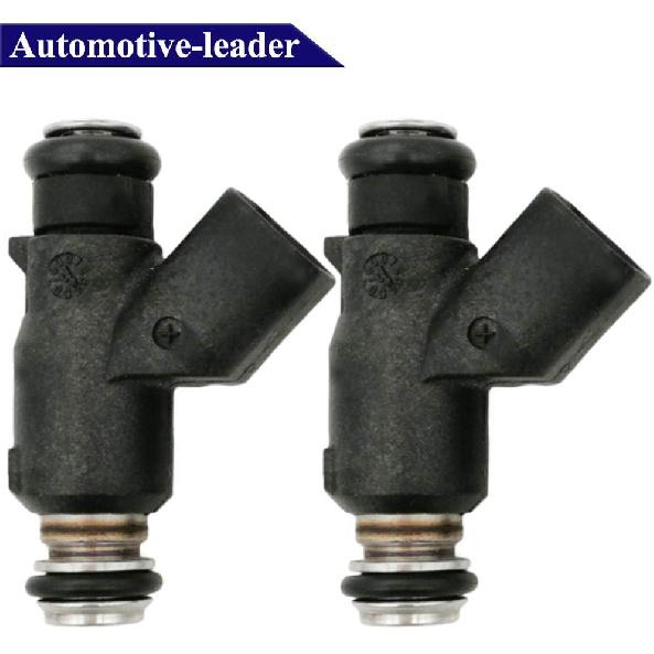 2Pcs 27709-06A Fuel Injectors 6 Holes Engine 2770906A Original Equipment Compatible for Harley Davidson Dyna Motorcycle 275CC Engine 25 Degree