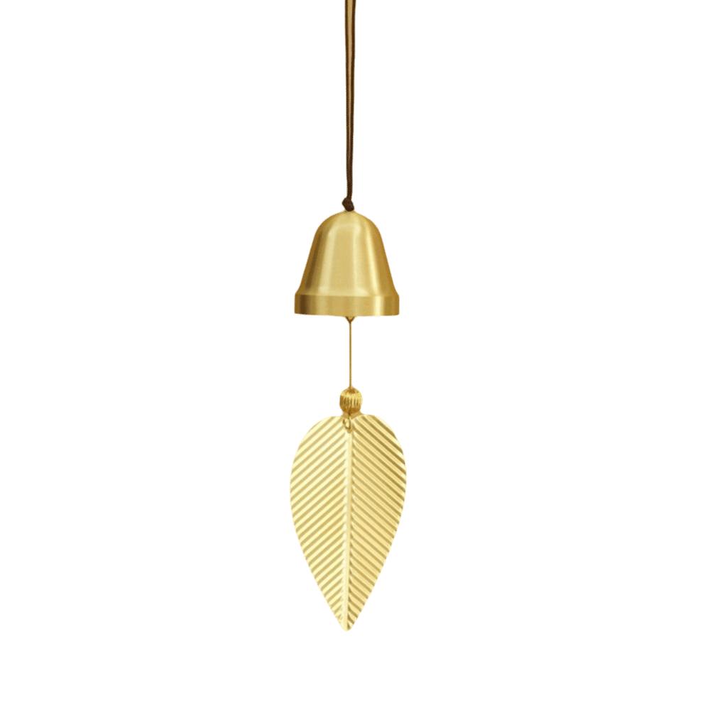 Gold Hanging Bell Decor Brass Feng Shui Bell Brass Decorative Door Bell Window Decor
