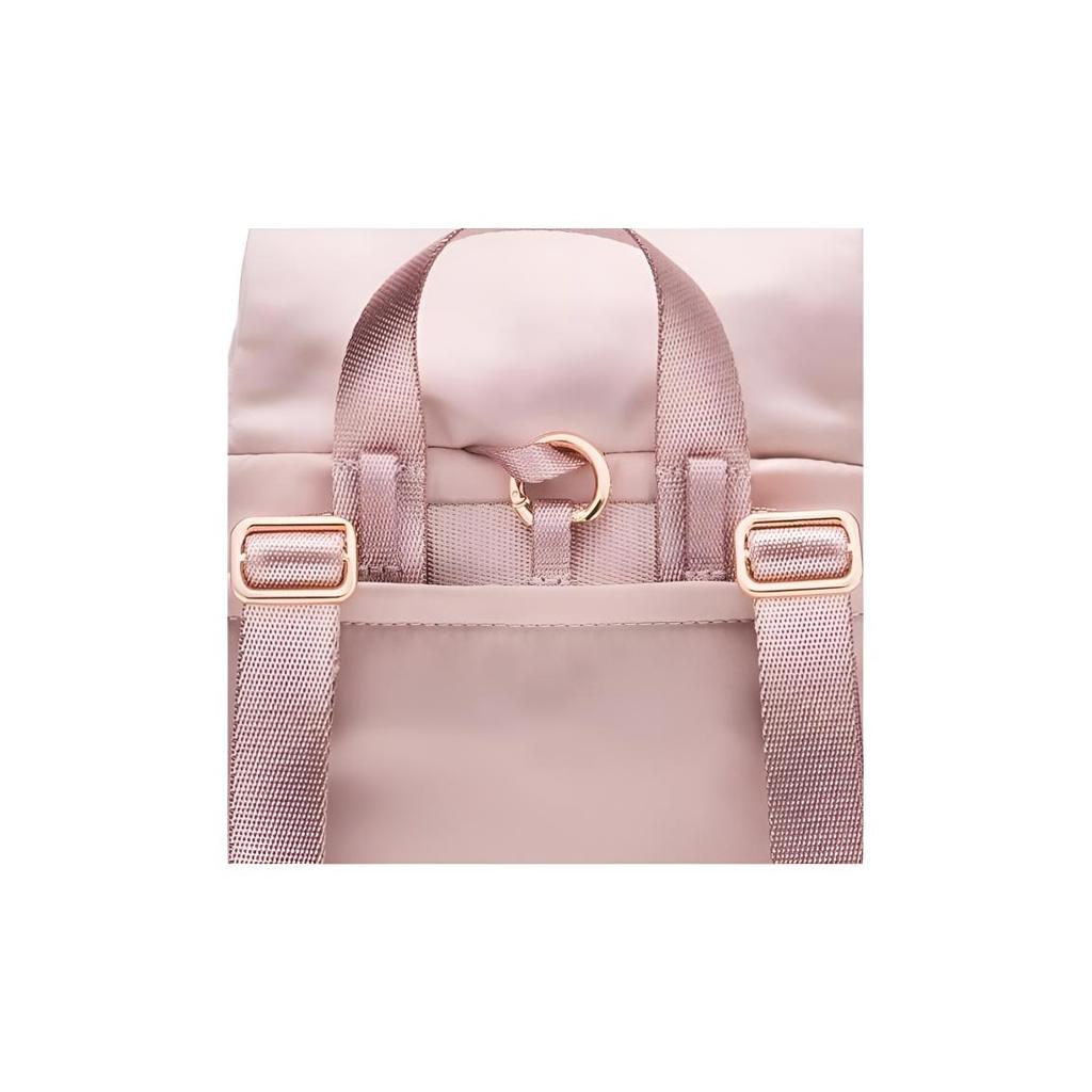 Lululemon 3L Wunderlust Mini Backpack With Silver Metal Logo And Buckle Closure Women backpack Pink LU9CG7S-071680