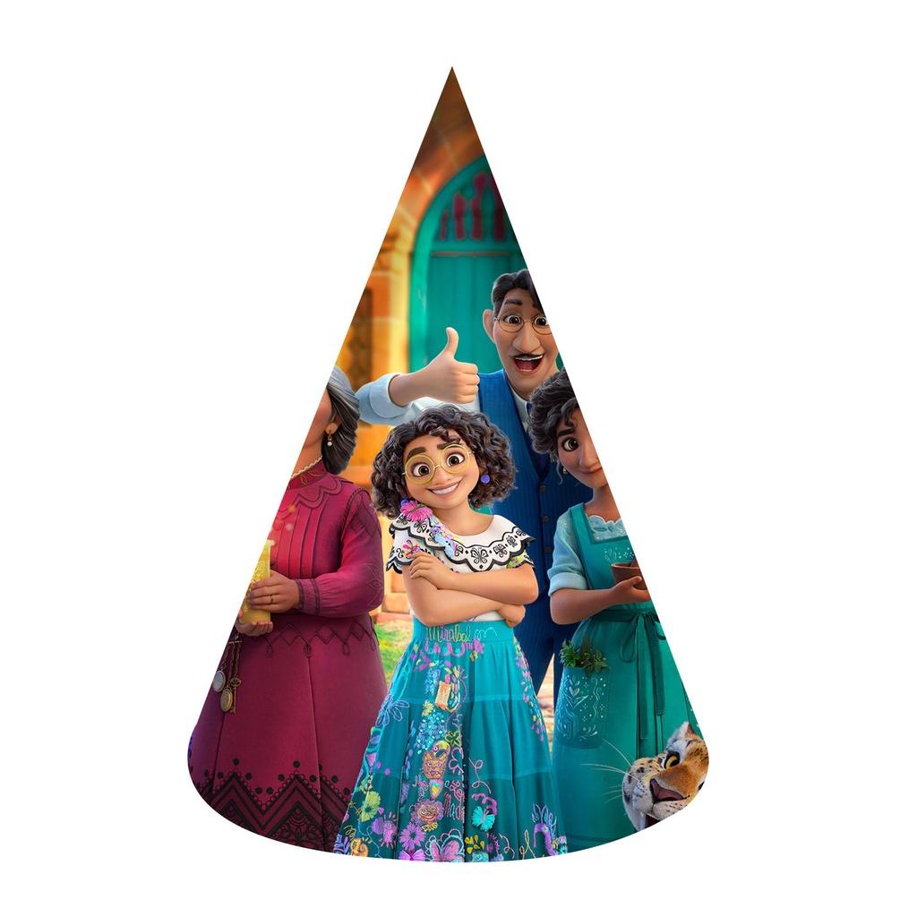 Vibrant Encanto Birthday Party Decorations Set With Backdrop Banner And Cupcake Toppers