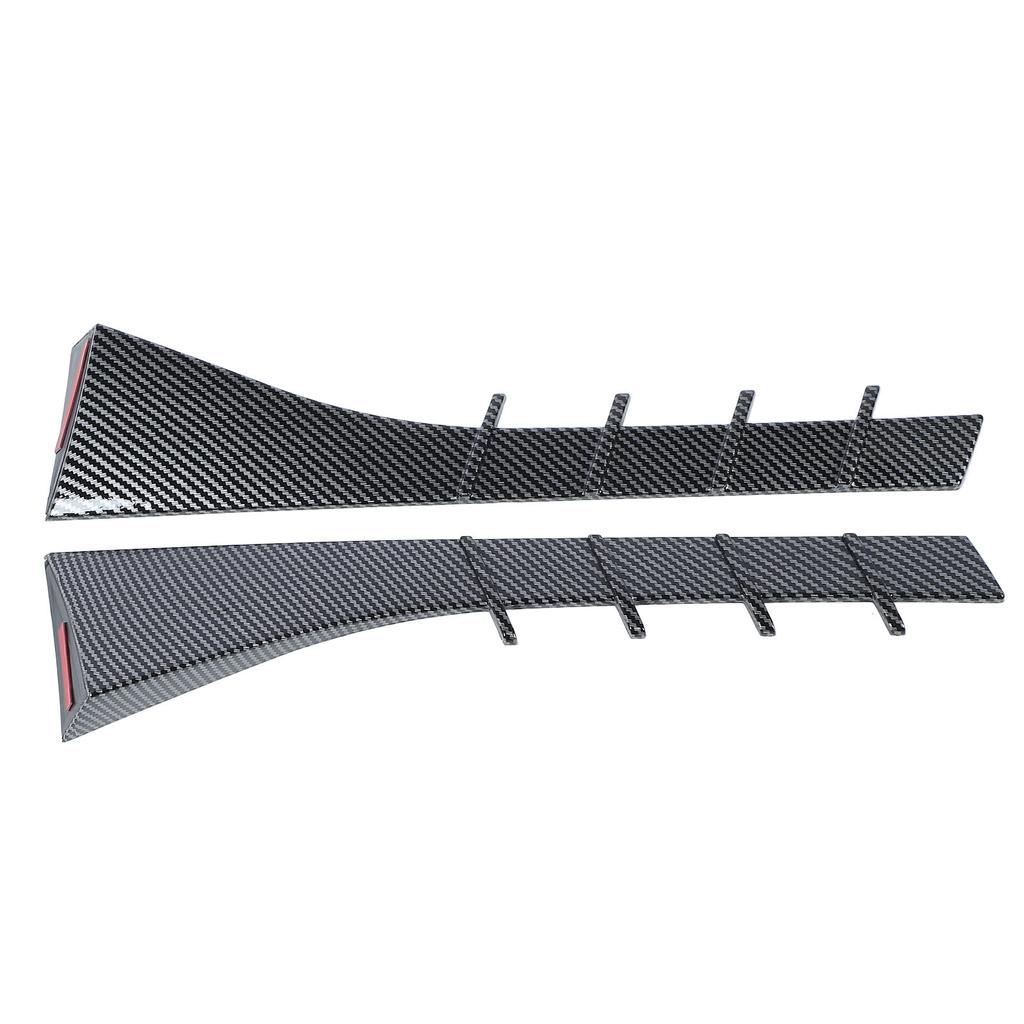 Pair of Rear Window Side Spoiler Decorative Tail Window Side Wing Cover Trim for 3 Series  1 Wagon 2019-2024