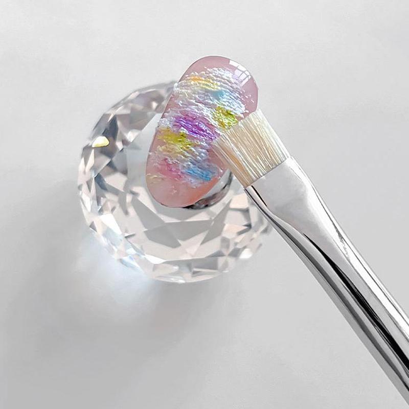 Nailart Textur Pinsel French Tip Styling Nagelpinsel Licht Phototherapie Pinsel Kunststoff Maniküre Malwerkzeug Nagellackstift