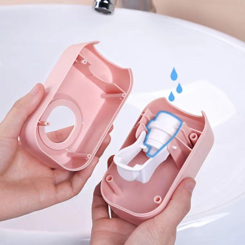 Automatic Toothpaste Dispenser Punch-Free Lazy Toothbrush Holder Toothpaste Squeezers  for Bathroom