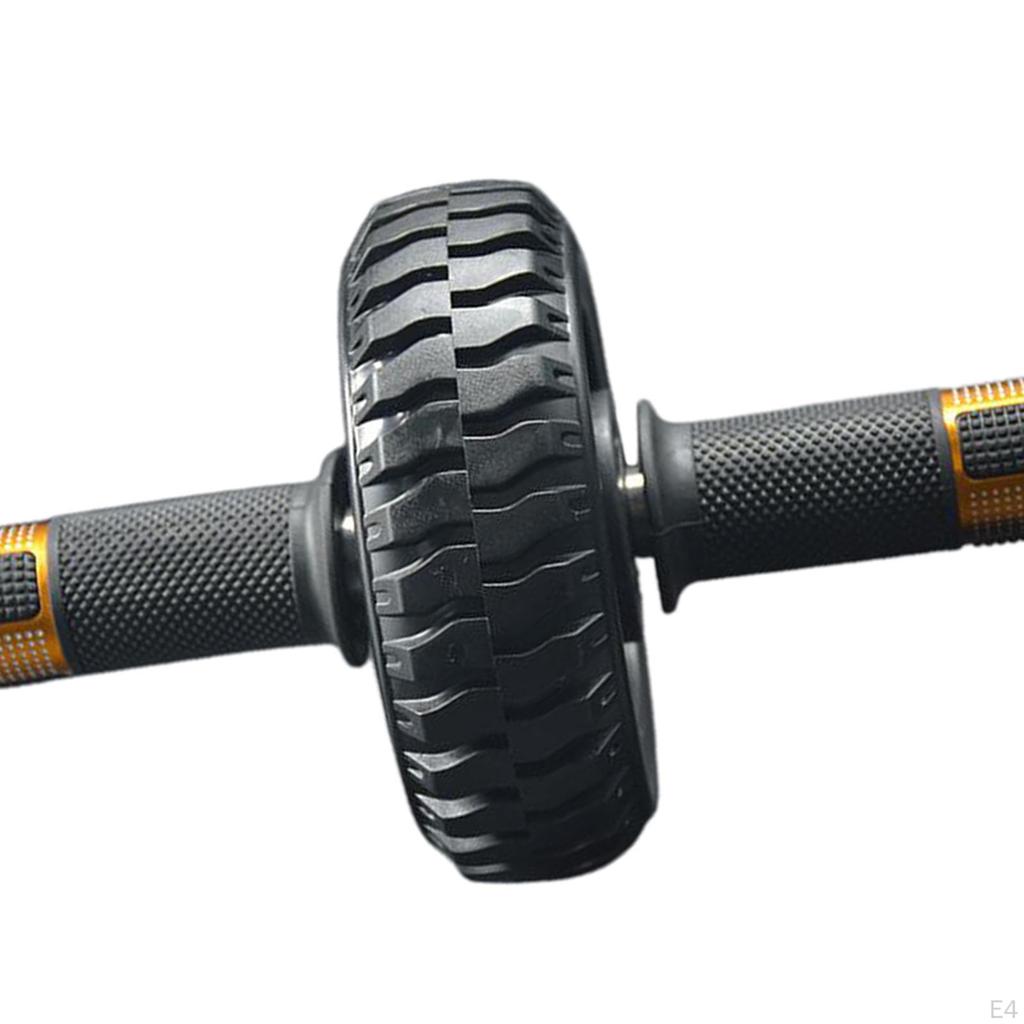 Training Wheel Roller Bearing Fitness Workout Silent Exercise Equipment Strength
