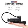 WEST BIKING Ultralight Portable Bike Pump MTB Road Bicycle Foot Pump Presta & Schrader Valve Cycling Tire Air Inflator With Hose