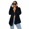 Women's Commuter Style Cardigan Lapel Long Sleeve Large Size Casual Suit Jacket