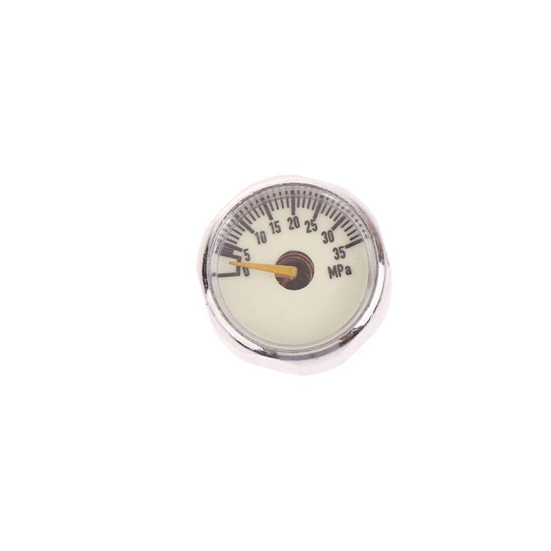 Air Mini Micro Pressure Gauge Manometer | Thread M10 M8 | 5Mpa 10Mpa 20Mpa 30Mpa 35Mpa 40Mpa 300Bar 3500Psi 5000Psi 6000Psi