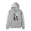 Rascal Does Not Dream of Bunny Girl Senpai Mai Sakurajima Unisex Fleece Hoodie Vertical Japanese Text Sleeve Anime Print Long Sleeve Sweatshirt