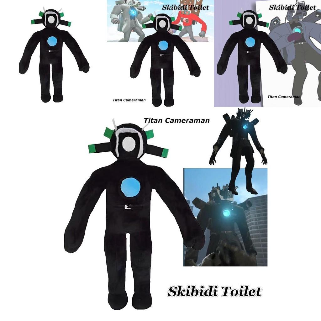 Skibidi Toilet Plush Toy Titan Cameraman Character 30cm/11.81in Soft And Adorable