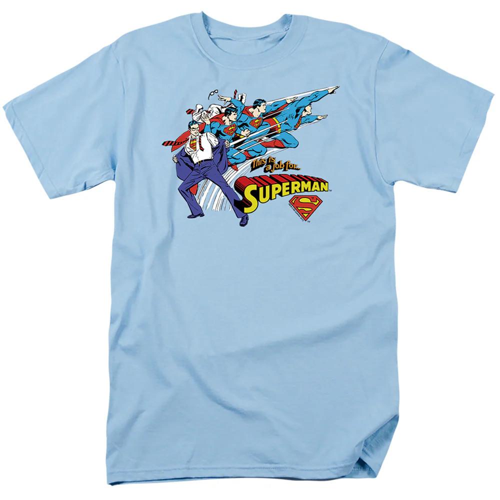 

Dc Quick Change Mens T Shirt Carolina Blue Officially Licensed 4XL