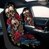 2pcs Vintage Gothic/romantic Skull & Car Seat Covers Compatible For Most Vehicles, Washable Soft With // Design - Fit For, Truck