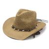 Bohemian hollow cowboy hat men's hat summer western cowboy beach hat sun protection