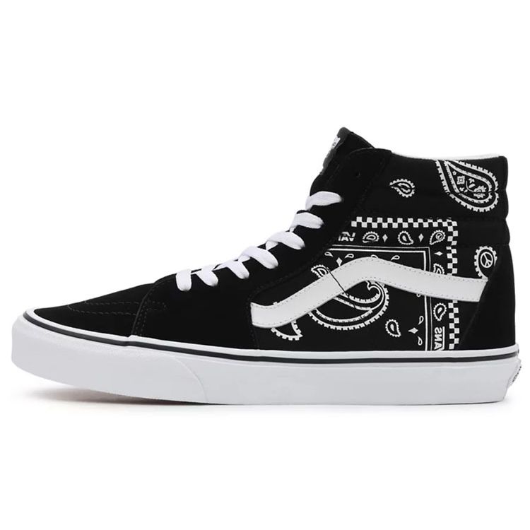 

Vans Sk8-Hi Peace Paisley — черные женские кроссовки True-White VN0A5JMJB0E
