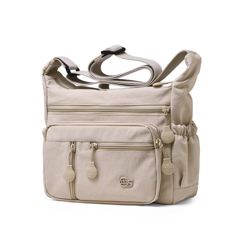 Korean Style Women's Washable Fashion Bag - Large Mommy Shoulder, Travel Backpack, Casual Crossbody