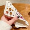 Shockproof Soft TPU Case For iPhone 17 16E 16 15 Pro Max 14 Plus 13 12 11 Pro Max Air Flower Pattern Silicone Phone Cover