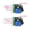 DC 12V 10A RF Relay Receiver 433mhz Wireless Remote Control EV1527 Learning Code Transmitter 2 bottons