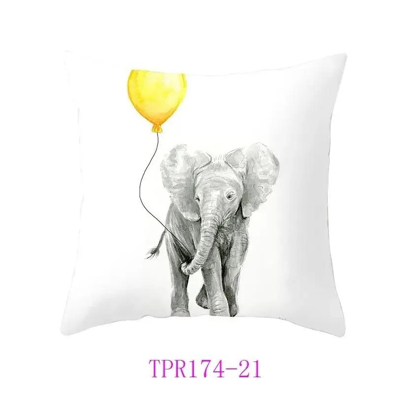 Heimdeko Sonnenschein-inspiriertes Gelbes gemustertes Kissenbezug Muster Kissenbezug Geeignet für Sofa Schlafzimmer Auto Kissenbezug