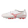 Mizuno Pro III Pro AG Artificial Grass Shock Absorbing Non-Slip Soccer Shoes Men Soccer Shoes White Red P1GA208464