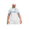 Puma Marseille Olympic Team 24/25 Home Crew Neck Printed Short Sleeve Football Shirt Men Tops White Blue 775286-01