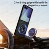 Rotating Ring Holder Case for Samsung Galaxy Z Flip 7 FE Z Flip 8 Shockproof Magnetic Ring Stand Cover