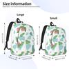 Ivysaur Pattern Backpack Hot Sale Daypack Large Capacity Children BookBag School Bag Shoulder Bags for Men Women