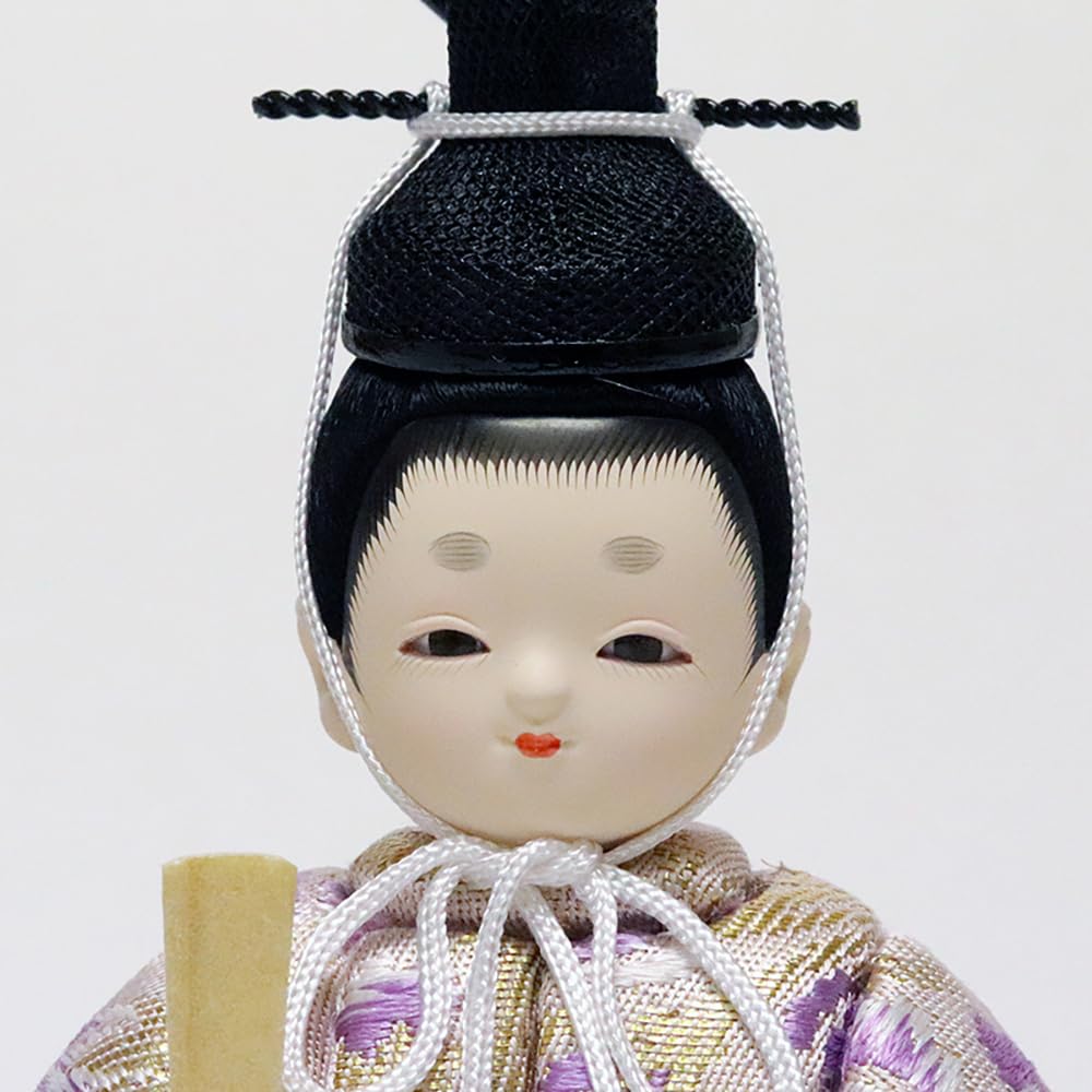 Hina Wooden Kotohoki Doll with Round Doll, Doll, Mikoto, Only, Tray, White, KTH-3203E1