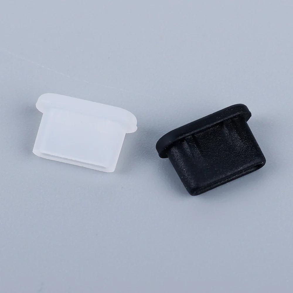 1-10pcs Type-C Dust Plug USB Charging Port Protector Silicone Anti-dust Plug Cover Cap for Samsung Huawei Xiaomi Phone Dustplug