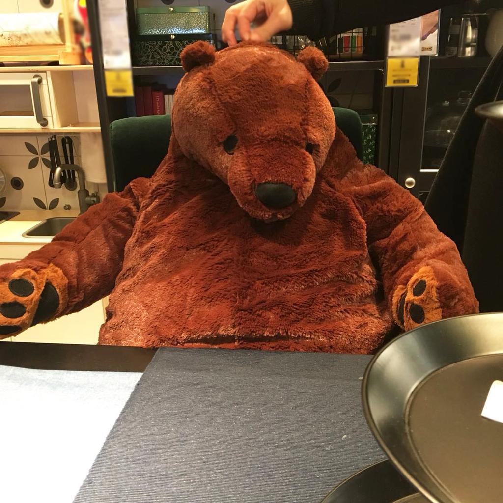 Cute Creative Giant Simulation Bear Toy Plush Stuffed Dolls Lifelike Home Sofa Decoration High Quality Kids Girls Birthday Gifts